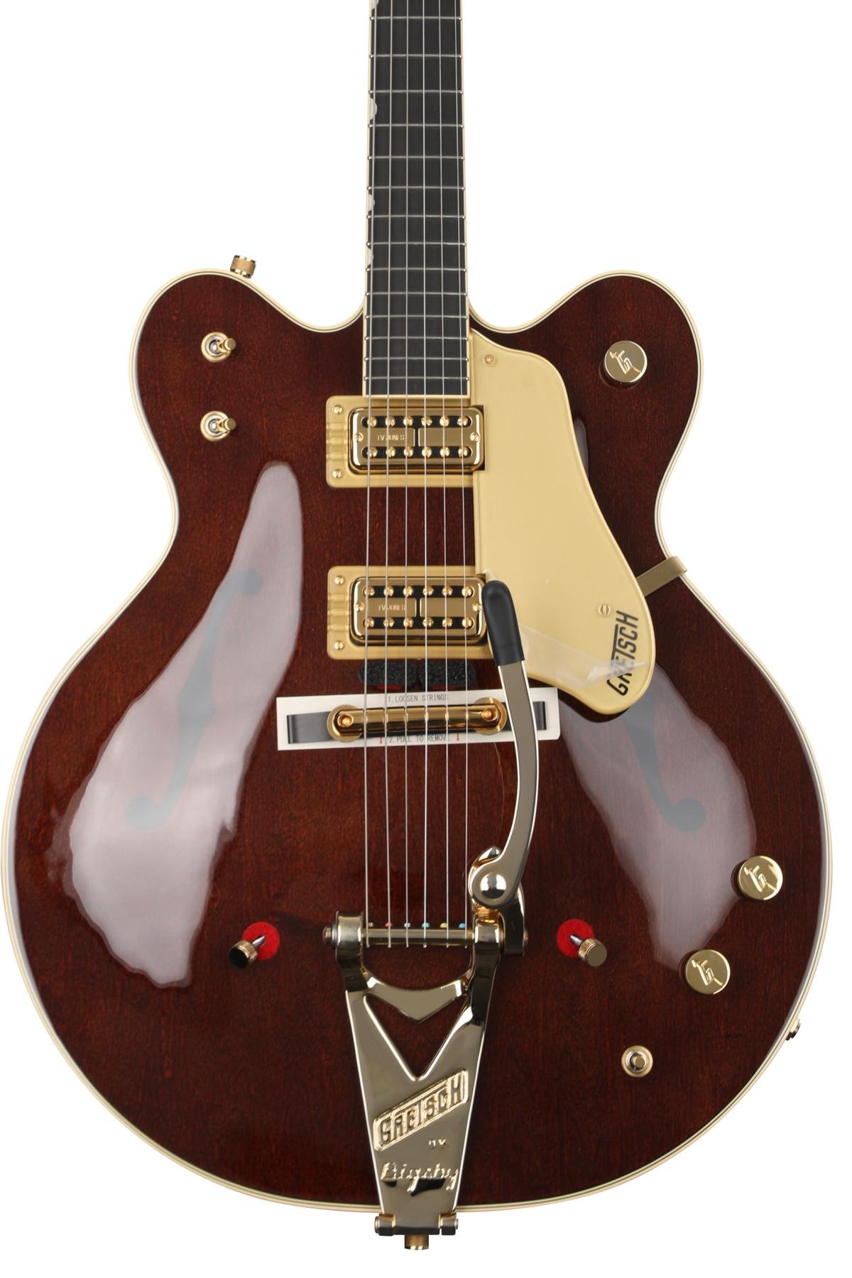 Gretsch G6122T-62GE Vintage Select Country Gentleman - Walnut Stain, Bigsby image 1