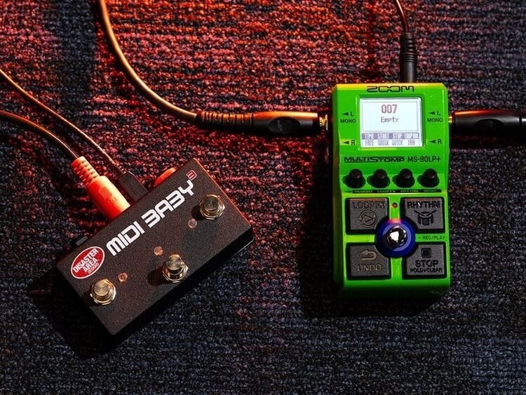 Zoom MS-90LP+ MultiStomp Looper Pedal | Sweetwater Zoom MS-90LP+ MultiStomp Looper Pedal | Sweetwater