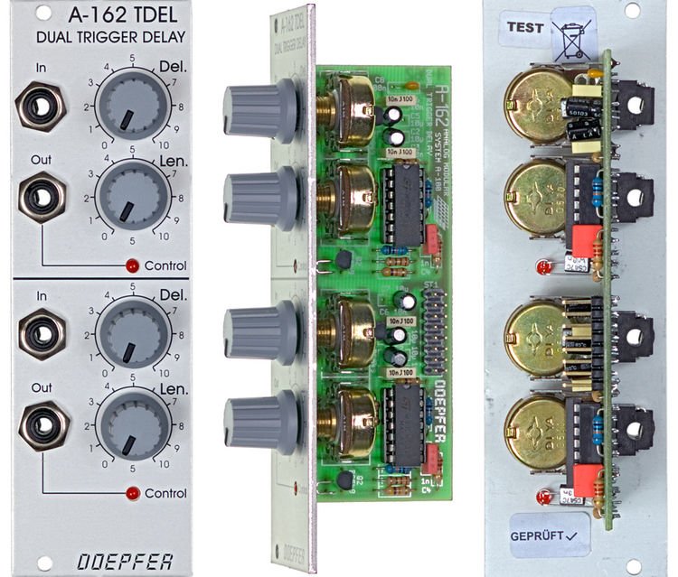 Doepfer A-162 Eurorack Dual Trigger Delay Module | Sweetwater
