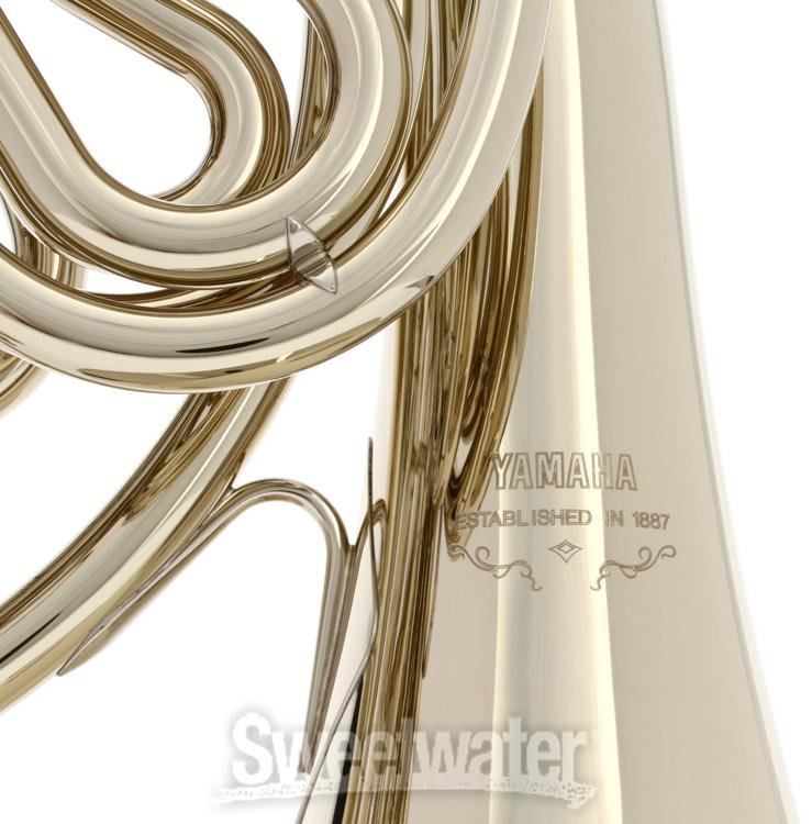 Yamaha YHR-668II Professional Double French Horn - Nickel-Silver |  Sweetwater