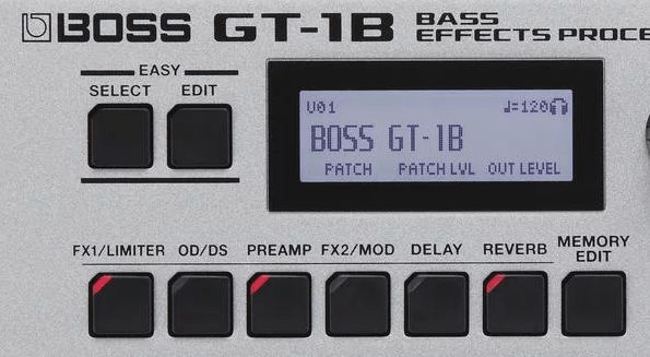 erotisk Parametre pustes op Boss GT-1B Bass Multi-effects Processor | Sweetwater