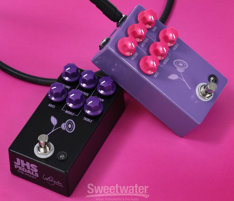 JHS Violet Lari Basilio Signature Distortion/Overdrive Pedal