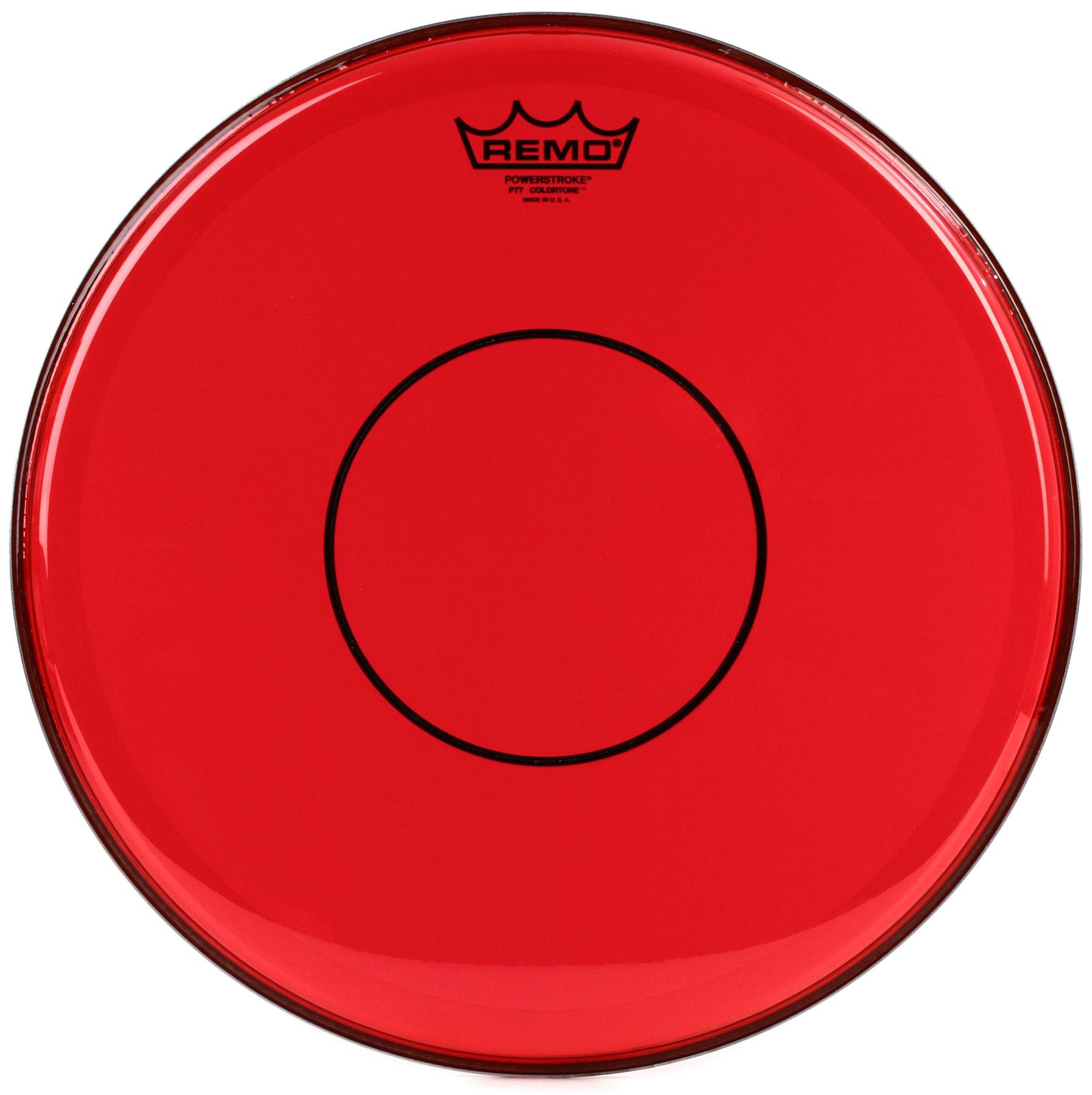 Remo Powerstroke 77 Colortone Red Drum Head 14 in.