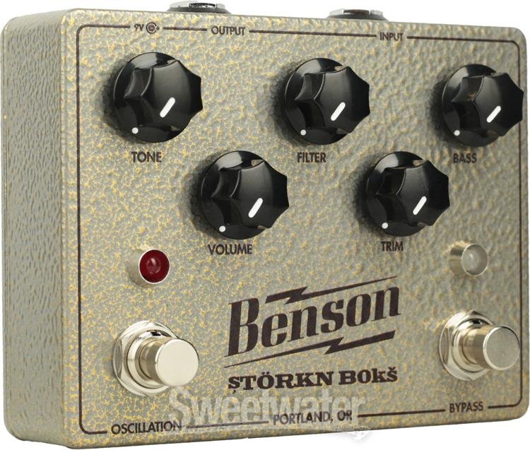 Benson Amps ȘTÖRKN B0kš Adventurous Oscillating Fuzz Pedal Sweetwater