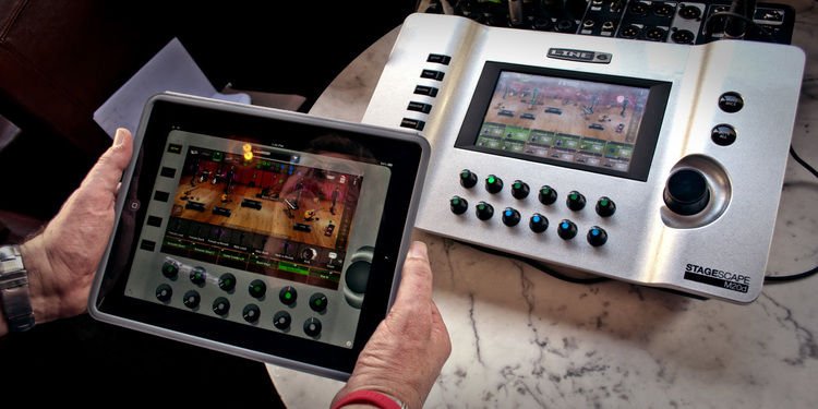 Line 6 StageScape M20d Touchscreen Digital Mixer | Sweetwater