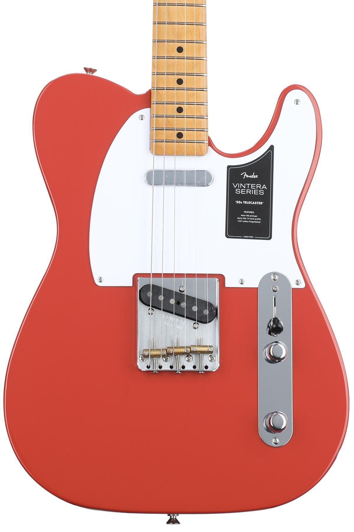 Fender telecaster fiesta red Clearance