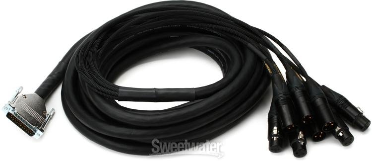 Mogami Gold AES TD DB25-XLR 8-channel Digital Interface Cable - 20