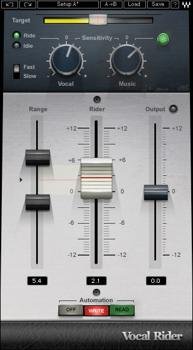 how to set up waves vocal rider