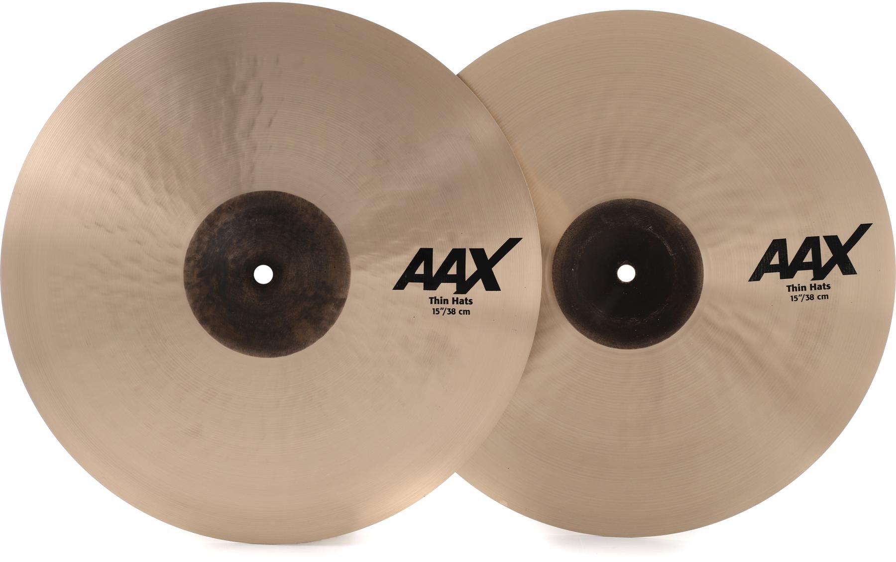 Sabian 15 Inch x Thin Hi Hat Cymbals Sweetwater