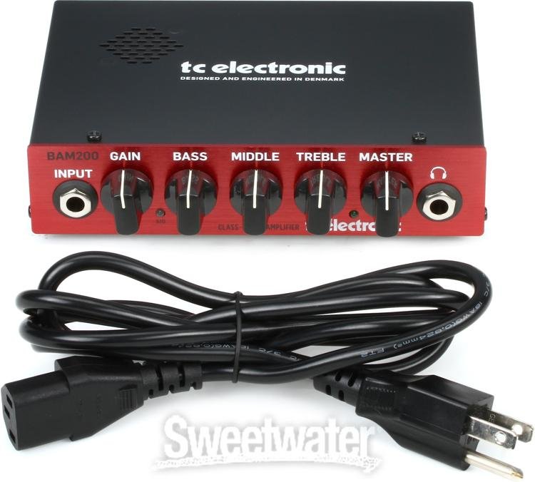 TC Electronic BAM200 200-watt Compact Bass Head | Sweetwater