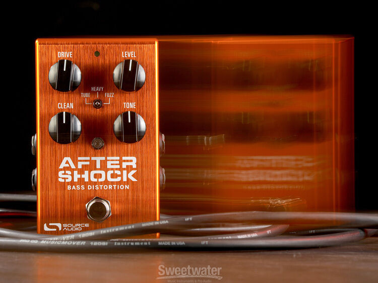 Source Audio AfterShock Bass Distortion Pedal | Sweetwater