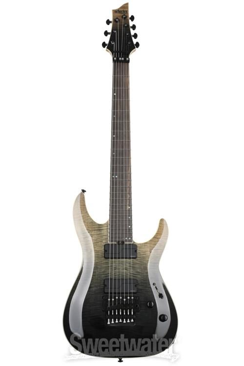 Schecter C-7 FR SLS Elite - Black Fade Burst | Sweetwater