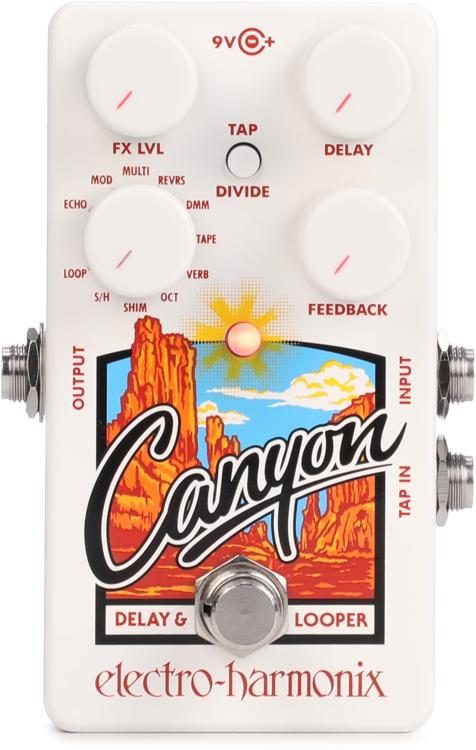 Electro-Harmonix Canyon Delay and Looper Pedal | Sweetwater