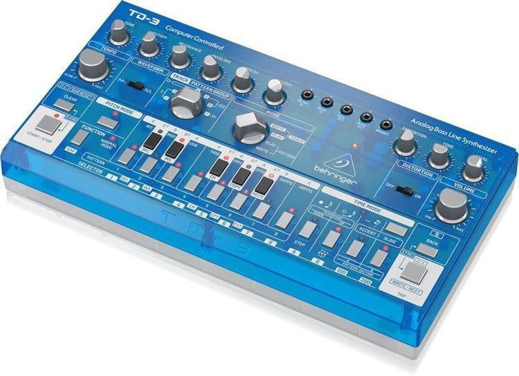 Behringer TD-3-BB Analog Bass Line Synthesizer - Baby Blue