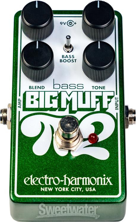 Electro-Harmonix Bass Big Muff Pi 2 Fuzz Pedal | Sweetwater