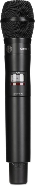 Shure AD2/K9B Wireless Handheld Microphone Transmitter | Sweetwater