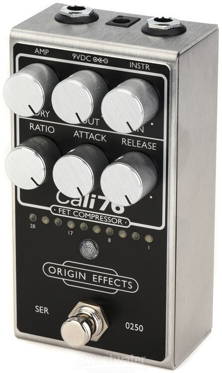 Origin Effects Cali76 FET Compressor Pedal - Black | Sweetwater