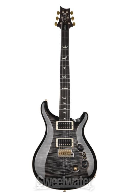 PRS Custom 24-08 Electric Guitar - Charcoal Burst 10-Top | Sweetwater