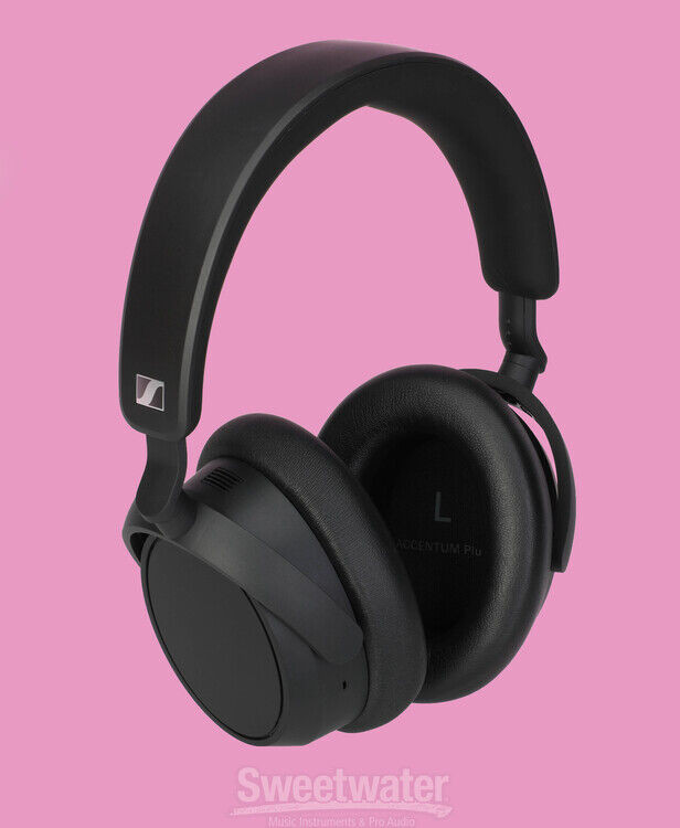 Sennheiser Accentum Plus True Wireless Headphones - Black | Sweetwater