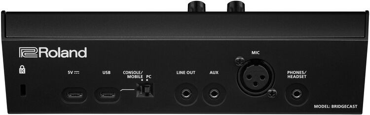 Roland Bridge Cast Dual-bus Gaming Audio Mixer - Ice White