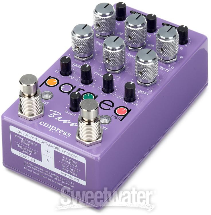 Empress Effects Bass ParaEQ Parametric Equalizer and Boost Pedal