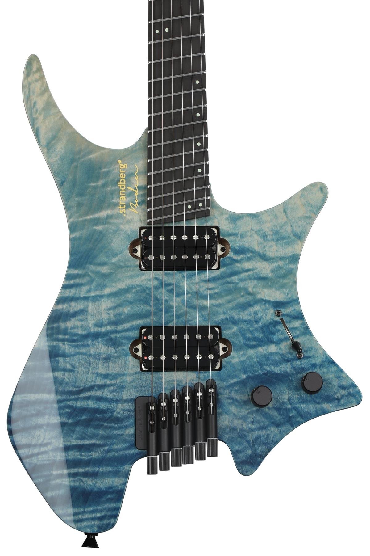 Strandberg Boden J Artisan 6 Electric Guitar Run #5 - Pacific Blue