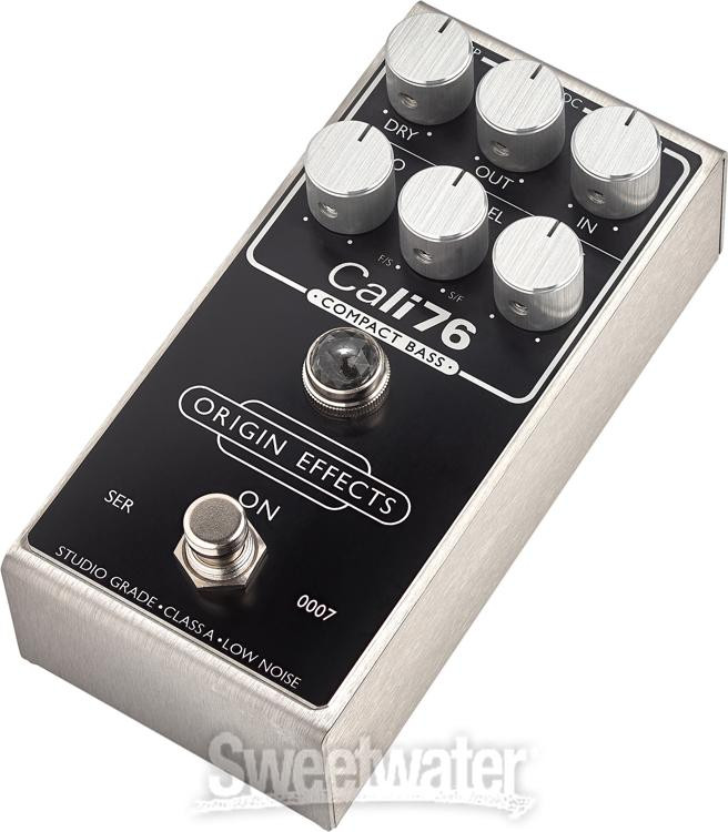 Origin Effects Cali76 Compact Bass Compressor Pedal - '64 Black