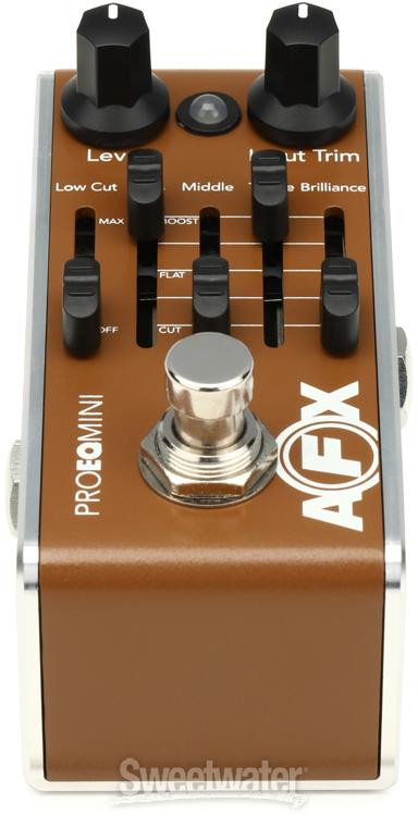 Fishman AFX Pro EQ Mini Acoustic Preamp & EQ | Sweetwater