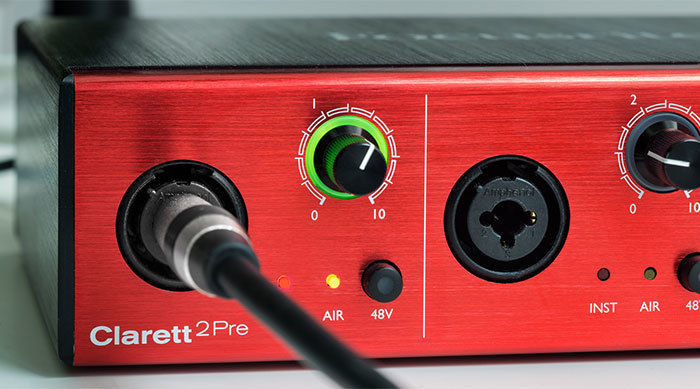 Focusrite Clarett 2Pre 10x4 Thunderbolt Audio Interface | Sweetwater
