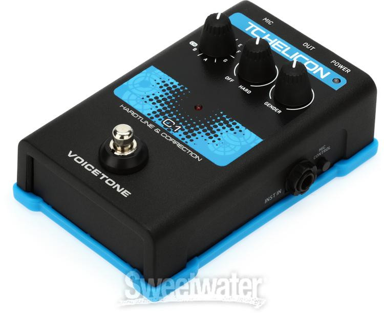 TC-Helicon VoiceTone C1 HardTune and Pitch Correction Pedal