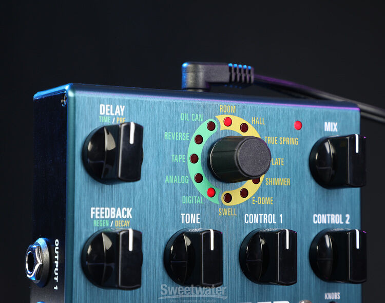 Source Audio Collider Stereo Delay+Reverb Pedal | Sweetwater