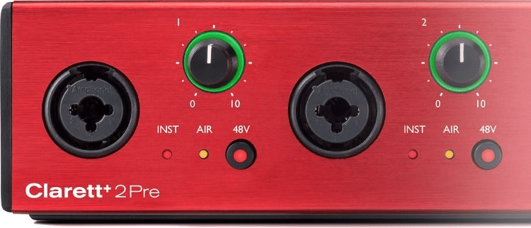 Focusrite Clarett+ 2Pre USB-C Audio Interface | Sweetwater