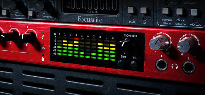 Focusrite Clarett 8Pre 18x20 Thunderbolt Audio Interface | Sweetwater