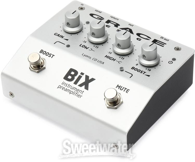 Grace Design BiX Acoustic Preamp Pedal | Sweetwater