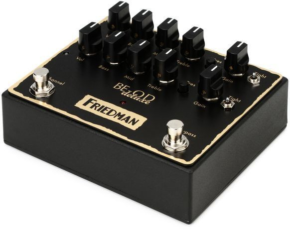 Friedman BE-OD Deluxe Dual Overdrive Pedal | Sweetwater