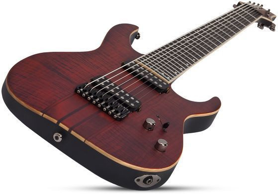 Schecter Banshee Elite-8 Electric Guitar - Cat's Eye Pearl