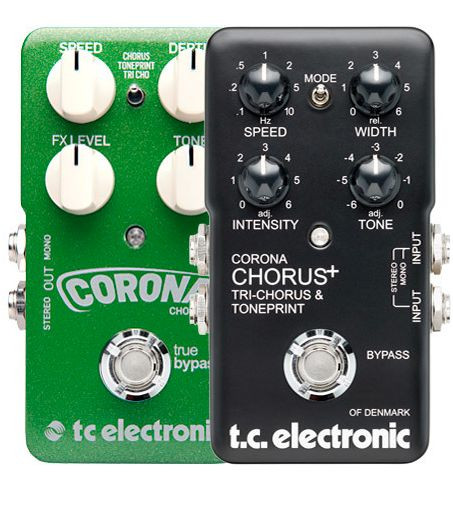 TC Electronic Corona SCF Chorus and Tri-Chorus Pedal | Sweetwater
