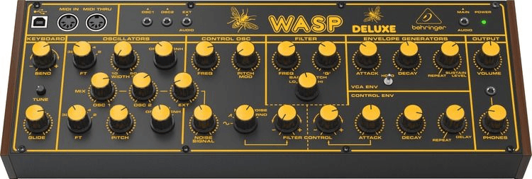 Behringer Wasp Desktop Analog Synthesizer | Sweetwater