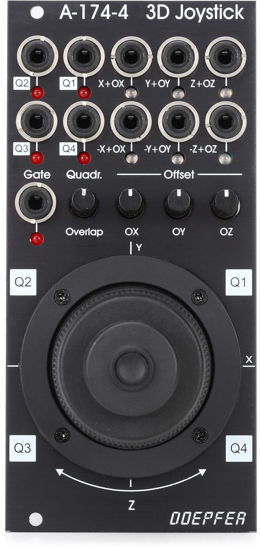 Doepfer A-174-4 3D Joystick Eurorack Module - Vintage Edition