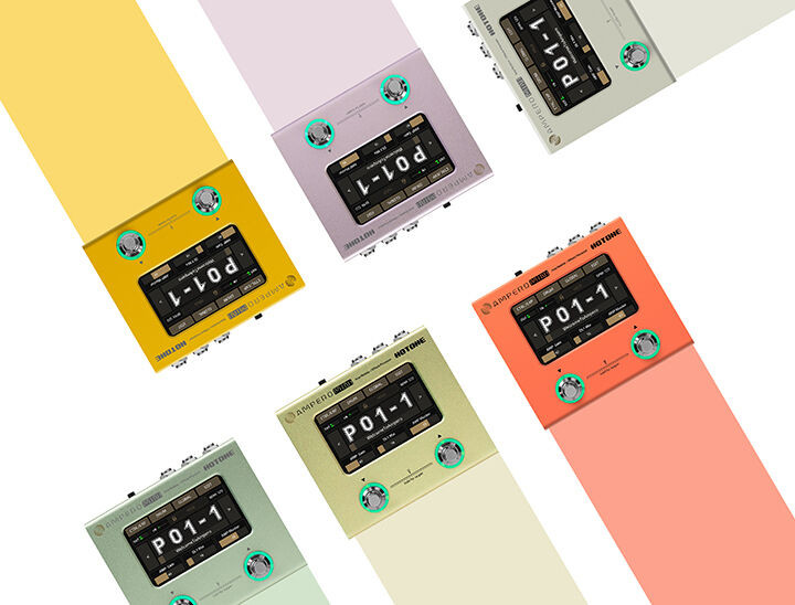 Hotone Ampero Mini Amp Modeler and Effects Processor - Matcha