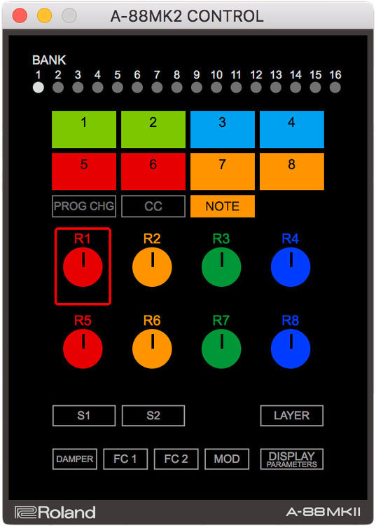 Roland A-88 MKII 88-key Keyboard Controller | Sweetwater