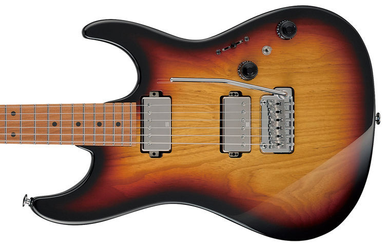 Ibanez Prestige AZ2202A Electric Guitar - Tri Fade Burst | Sweetwater