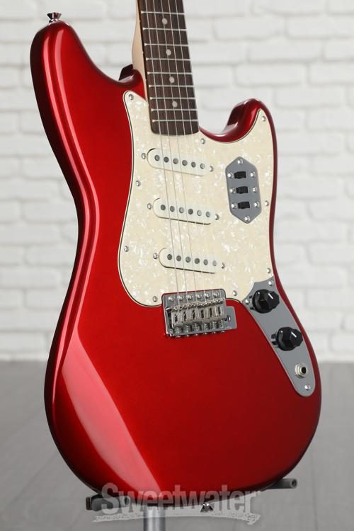 Squier Paranormal Cyclone Electric Guitar - Candy Apple Red with