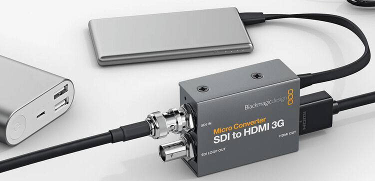 Blackmagic Design Micro Converter SDI to HDMI 3G with Power Supply