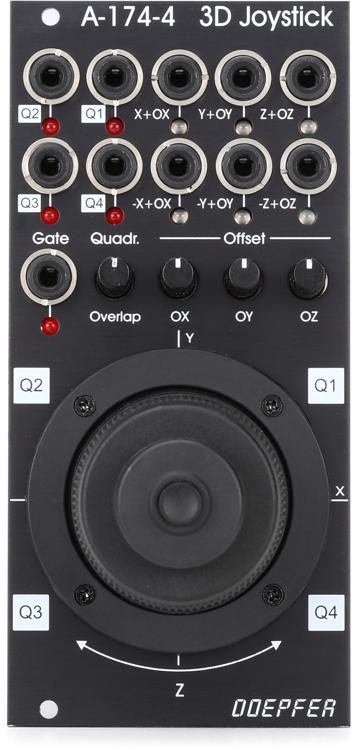 Doepfer A-174-4 3D Joystick Eurorack Module - Vintage Edition