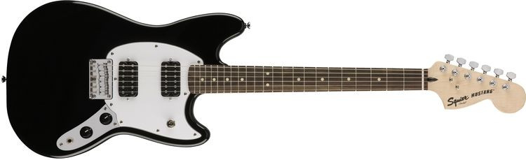 Squier Bullet Mustang HH - Black | Sweetwater