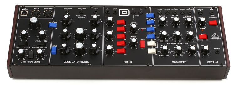 ベリンガー　Behringer Model-D Behringer Model D Analog Synthesizer | Sweetwater