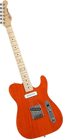 G&L Fullerton Deluxe ASAT Classic Custom Electric Guitar - Clear