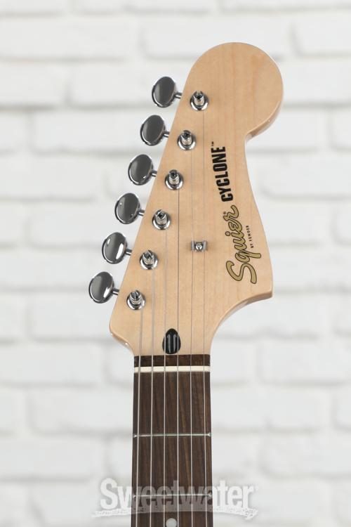 Squier Paranormal Cyclone Electric Guitar - Pearl White with