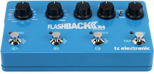 ギター tc electronic FLASHBACK DELAY and LOOPER Review: TC Electronic Flashback X4 Delay and Looper | Guitar World
